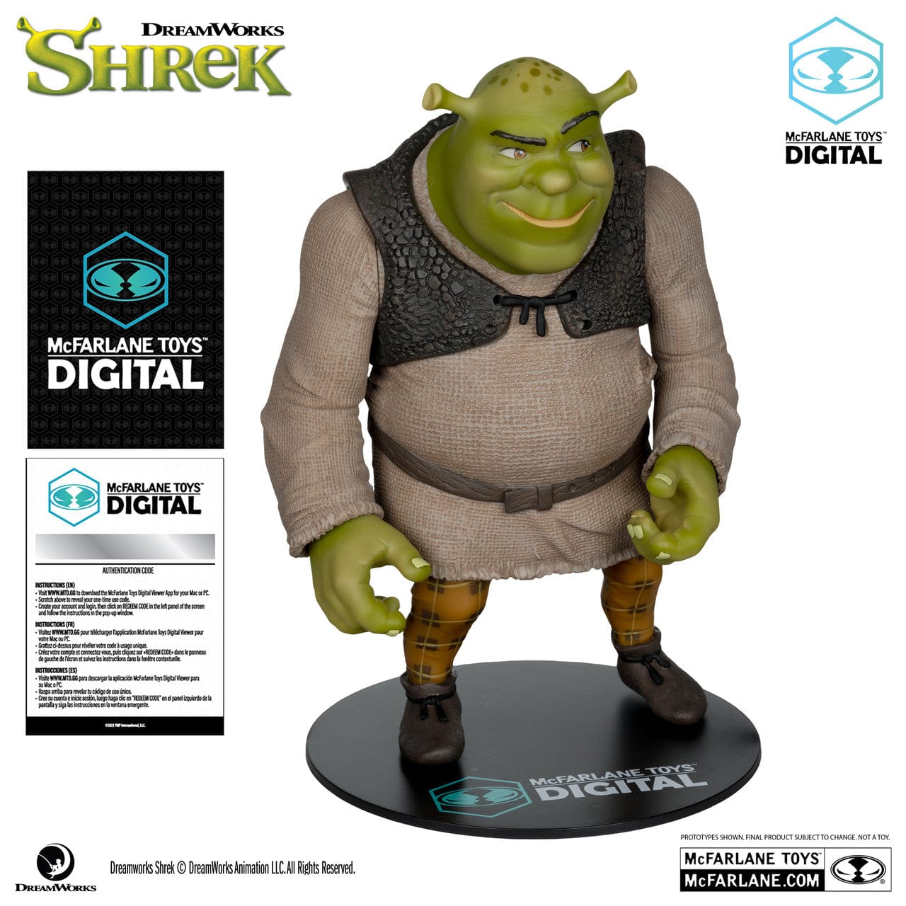 McFarlane Toys DC Direct Shrek DC Digital