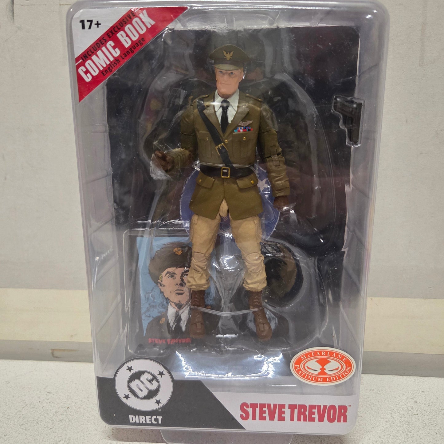 McFarlane Toys DC Direct Steve Trevor Sensation Comics #1 Page Punchers
