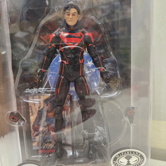 McFarlane Toys DC Direct Superboy Platinum Version Return Of Superman Page Puncher