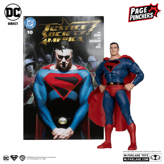 McFarlane Toys DC Direct Superman Kingdom come With Comic Page Puncher