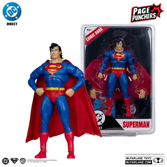 McFarlane Toys DC Direct Superman Zero hour Page Puncher Action Figure
