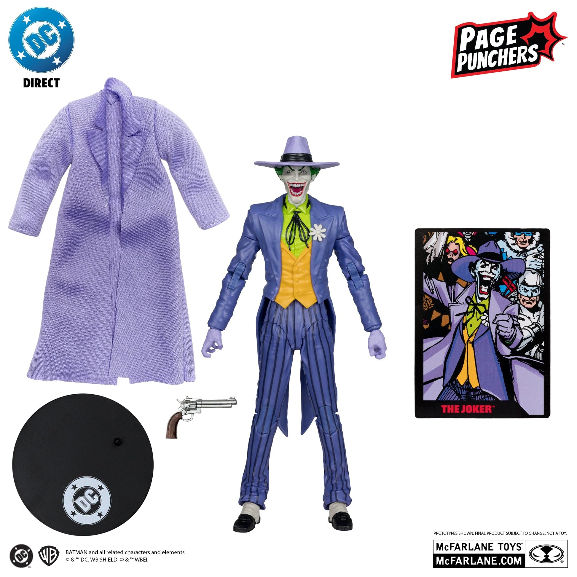 McFarlane Toys DC Direct The Joker Crisis on Infinite Earths Page Puncher