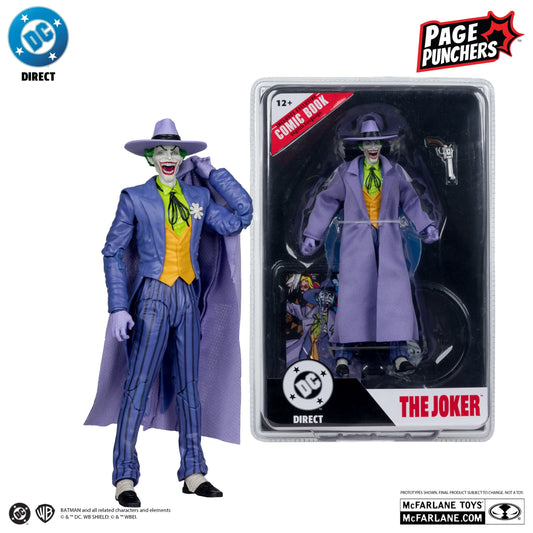 McFarlane Toys DC Direct The Joker Crisis on Infinite Earths Page Puncher