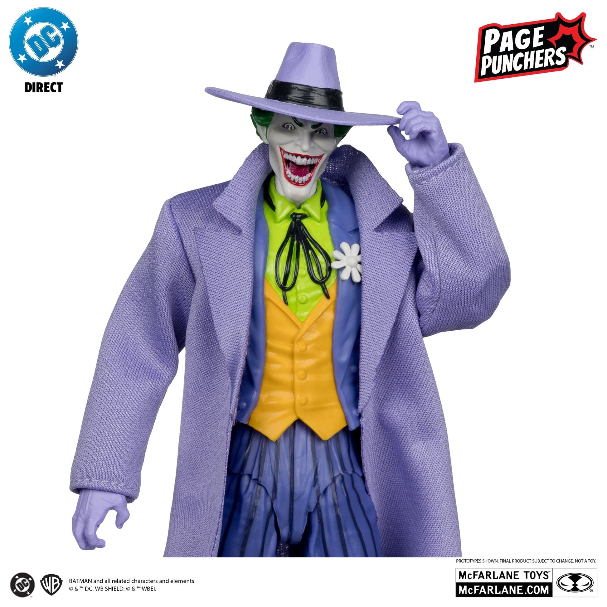 McFarlane Toys DC Direct The Joker Crisis on Infinite Earths Page Puncher