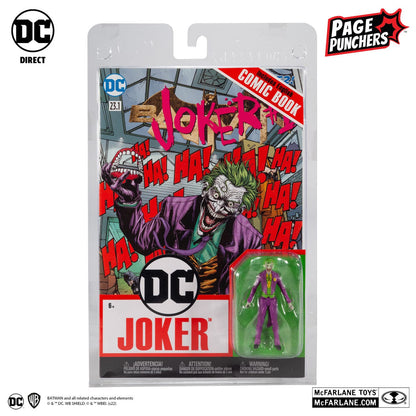 McFarlane Toys DC Direct The Joker With Comic Page Punchers