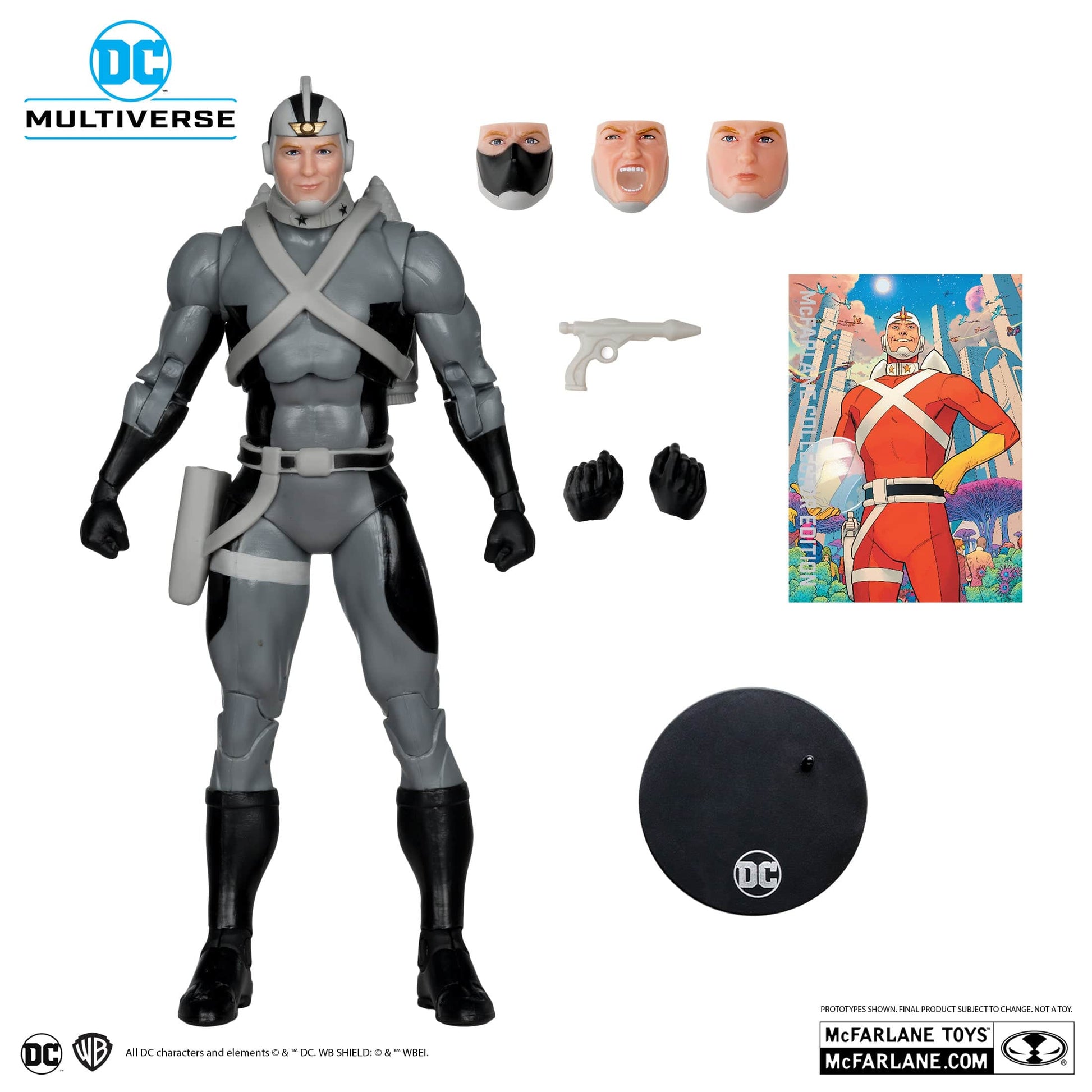 McFarlane Toys DC Multiverse Adam Strange Strange Adventures Platinum Version