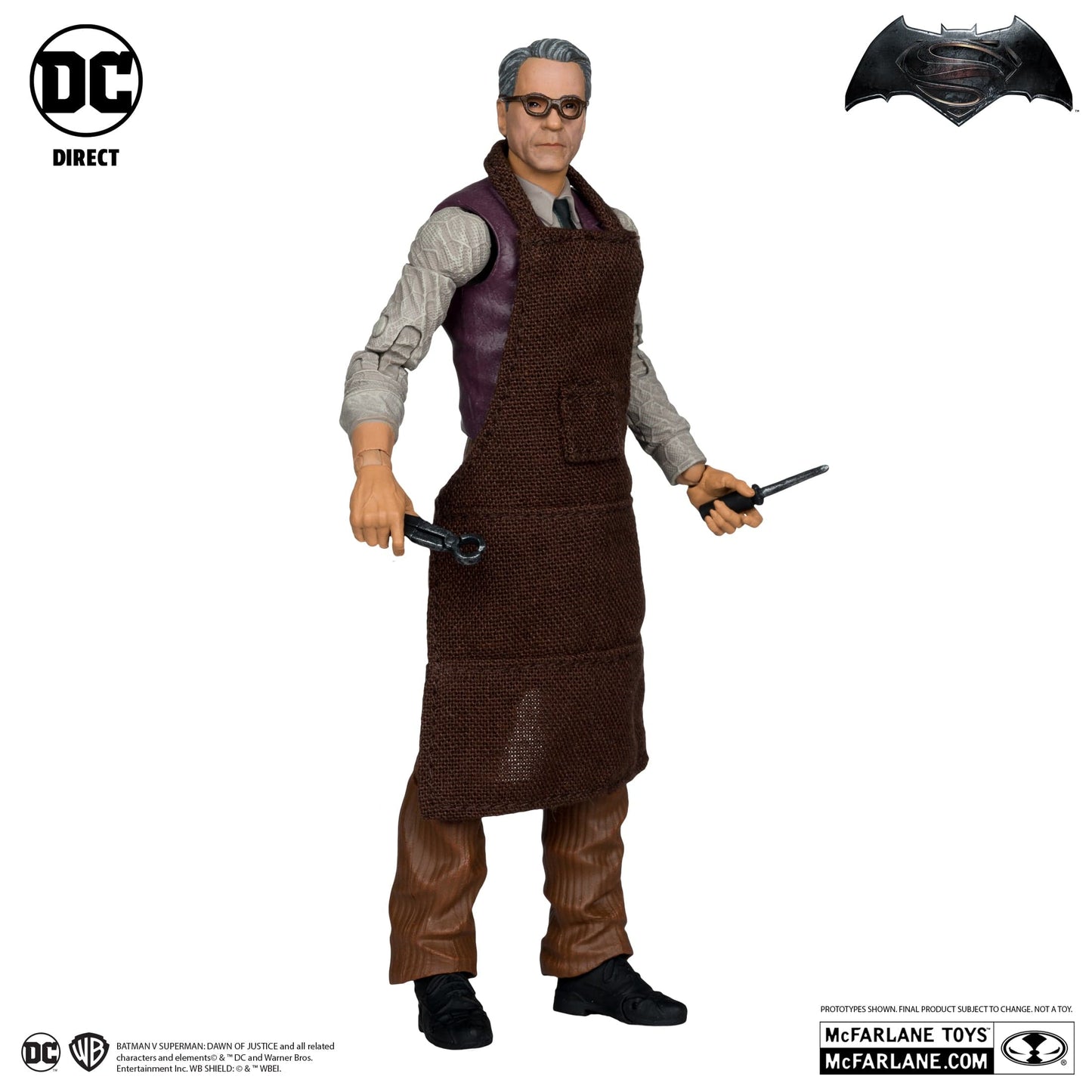 McFarlane Toys DC Multiverse Alfred Pennyworth Batman VS Superman Dawn Of Justice