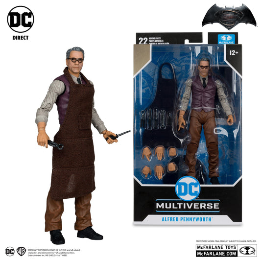 McFarlane Toys DC Multiverse Alfred Pennyworth Batman VS Superman Dawn Of Justice