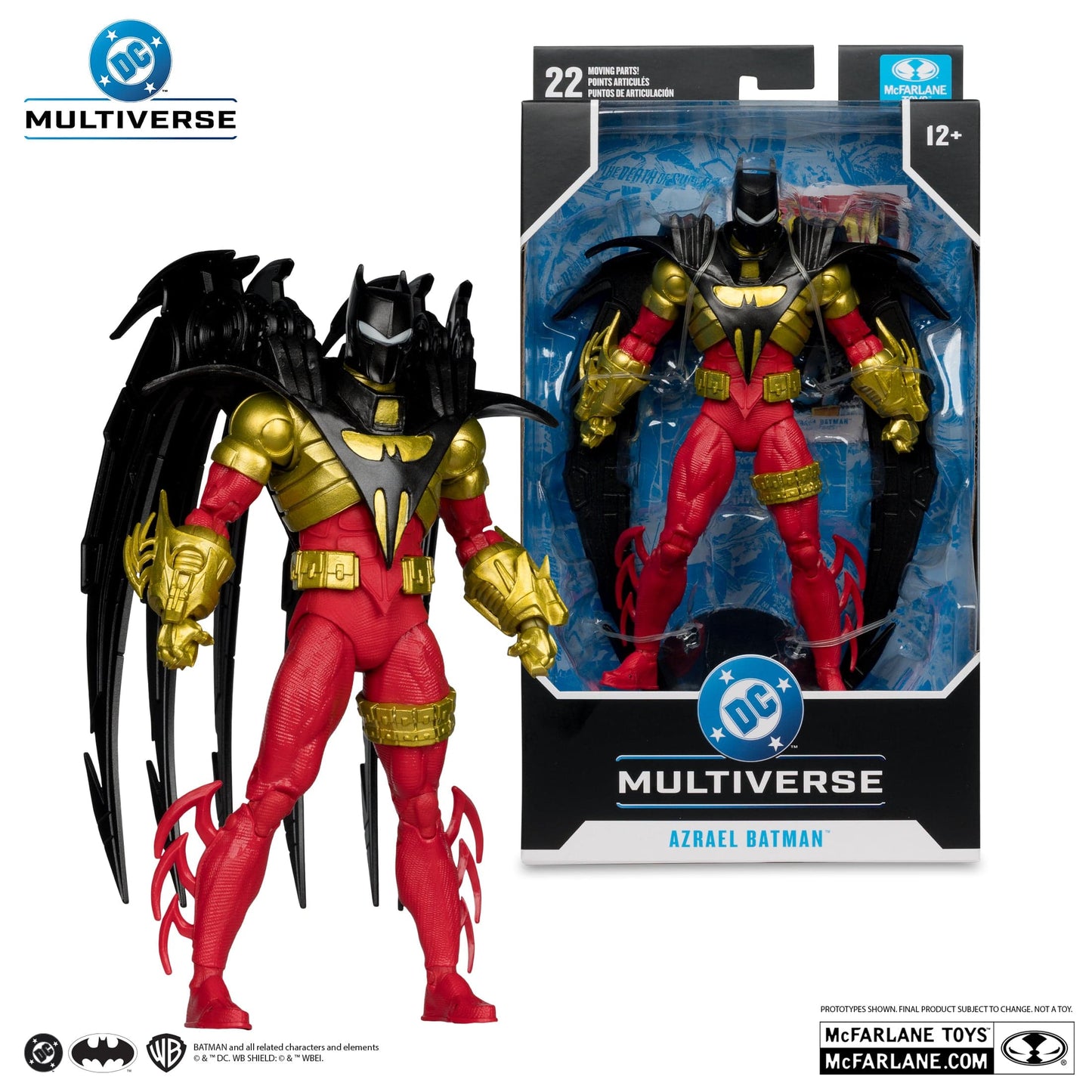 McFarlane Toys DC Multiverse Azrael Batman Knightquest