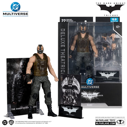 McFarlane Toys DC Multiverse Bane Dark Knight Rises Deluxe Theatrical Edition Figure