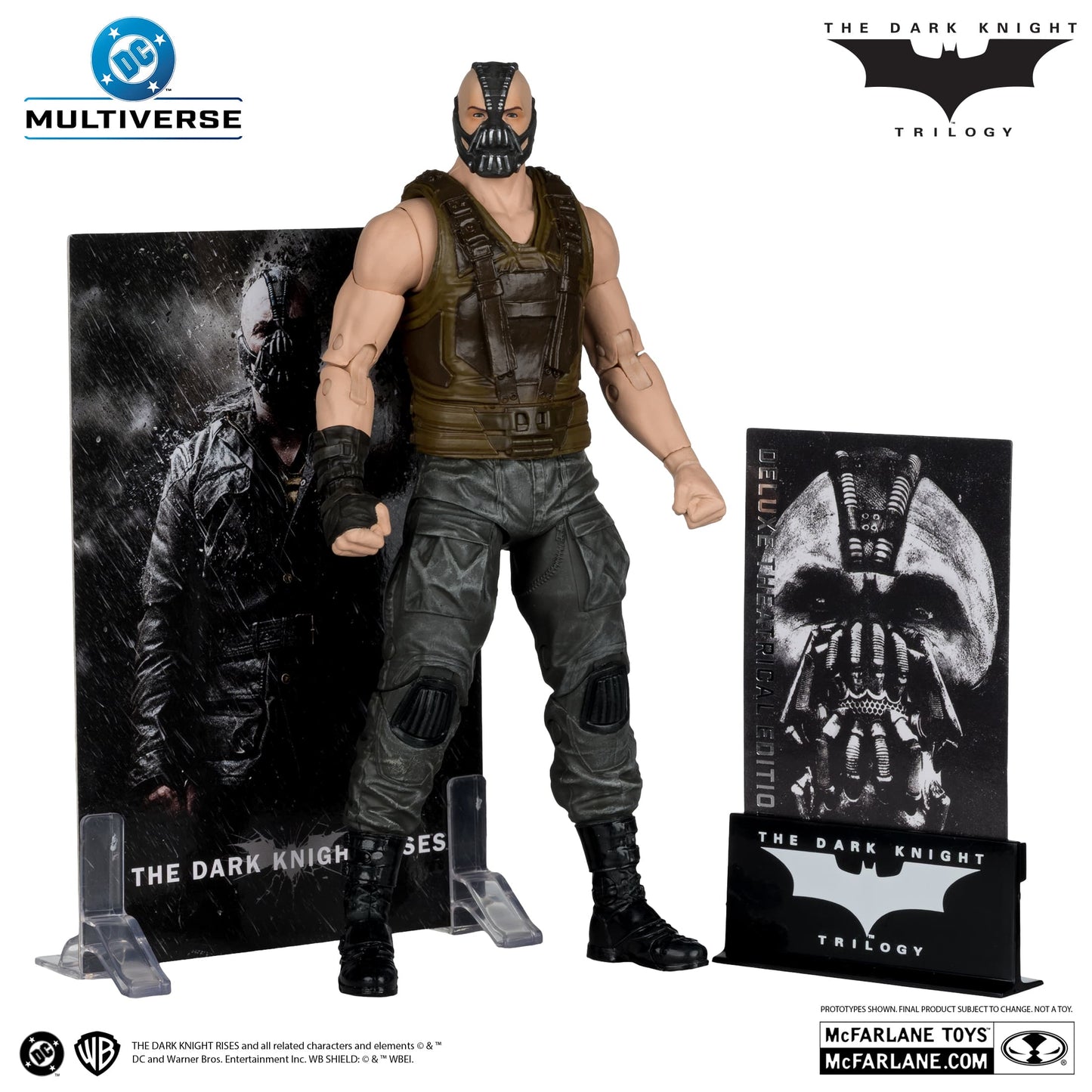 McFarlane Toys DC Multiverse Bane Dark Knight Rises Deluxe Theatrical Edition Figure