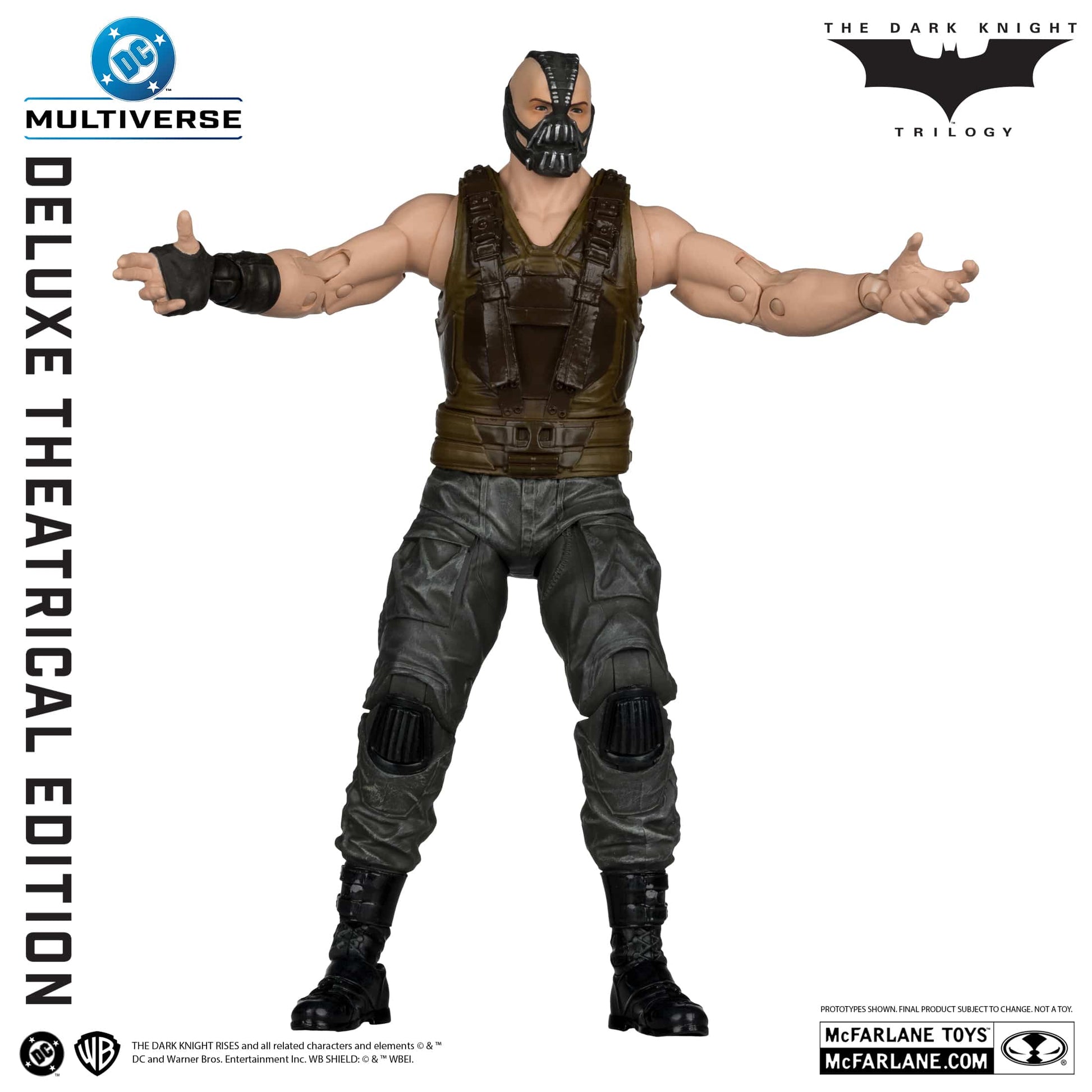 McFarlane Toys DC Multiverse Bane Dark Knight Rises Deluxe Theatrical Edition Figure
