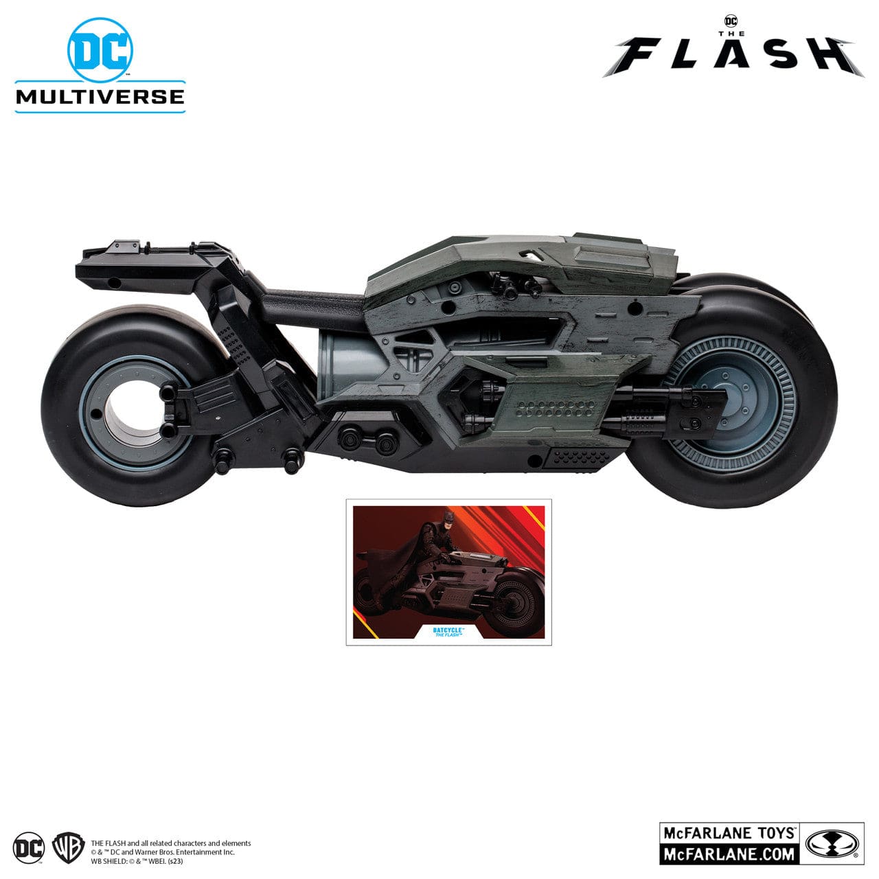 McFarlane Toys DC Multiverse Batcycle The Flash Movie 15528