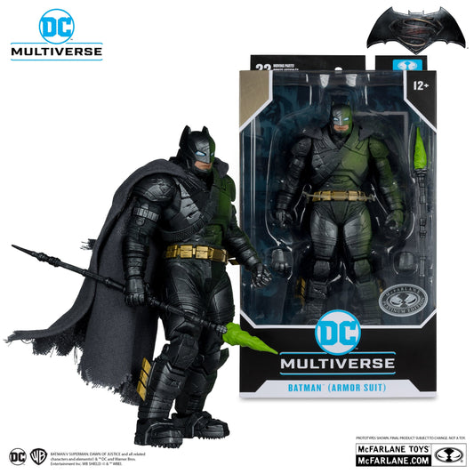 McFarlane Toys DC Multiverse Batman Armor Suit Batman VS Superman Dawn Of Justice