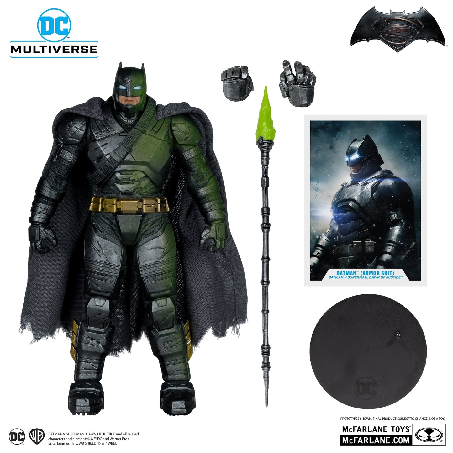 McFarlane Toys DC Multiverse Batman Armor Suit Batman VS Superman Dawn Of Justice