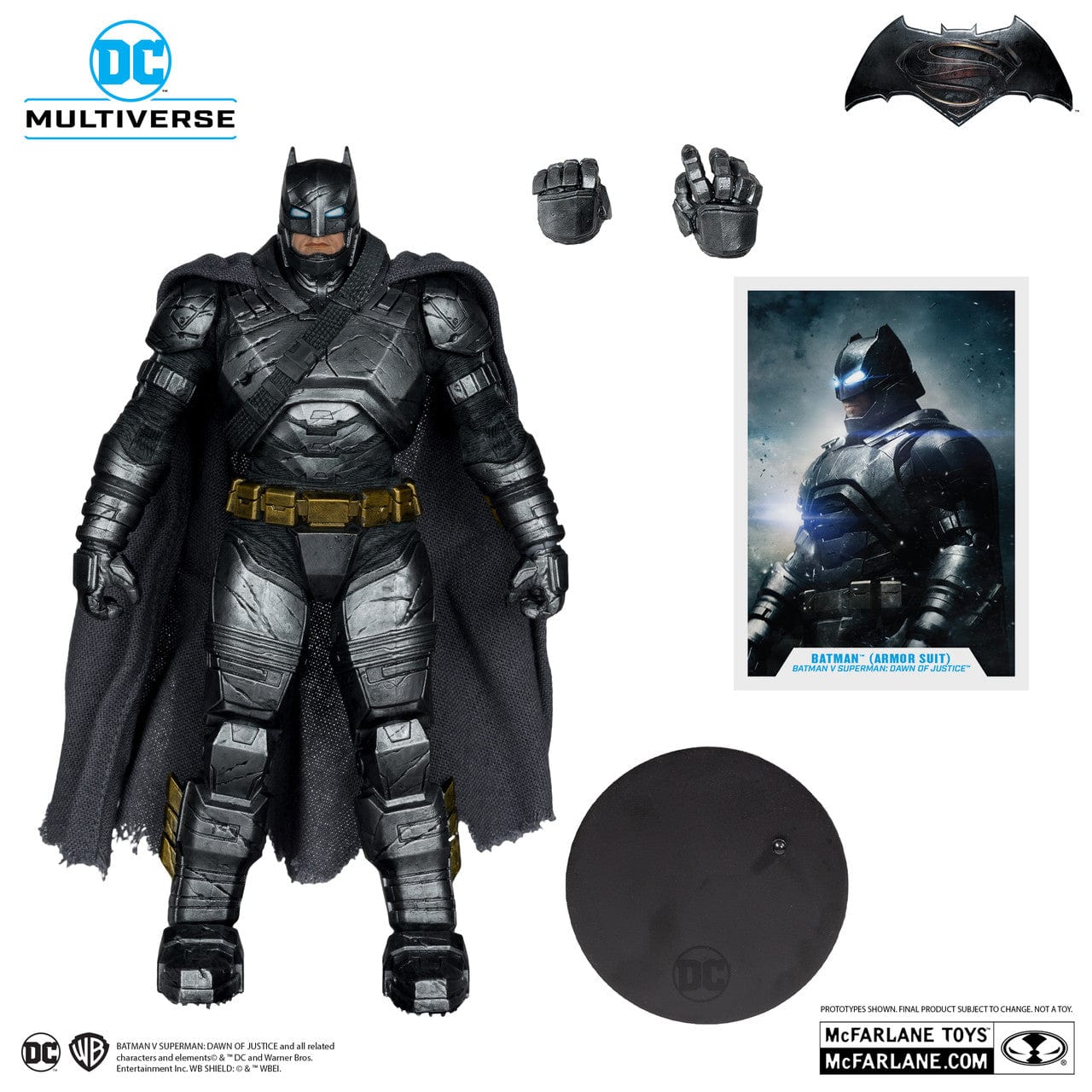 McFarlane Toys DC Multiverse Batman Armored Suit Batman VS Superman Dawn Of Justice