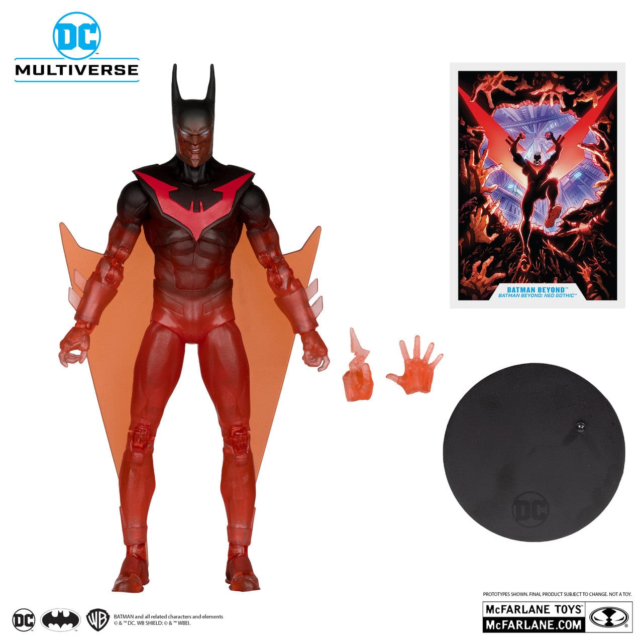 McFarlane Toys DC Multiverse Batman Beyond  Batman Beyond Neo Gothic Platinum Edition