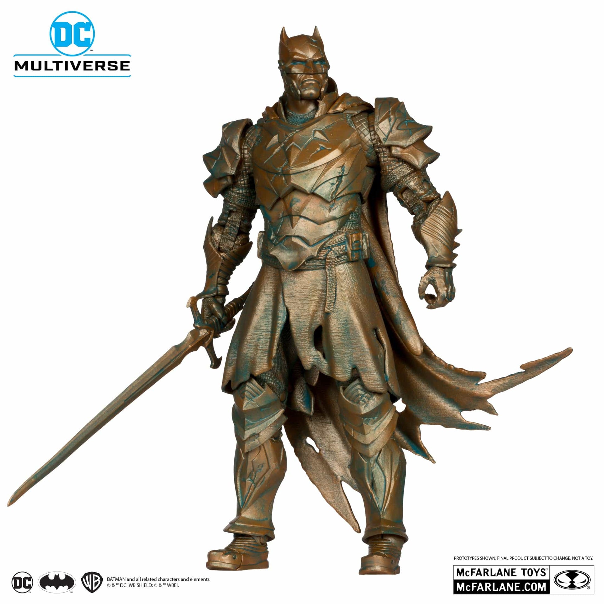 McFarlane Toys DC Multiverse Batman Dark Knights of Steel Patina Edition