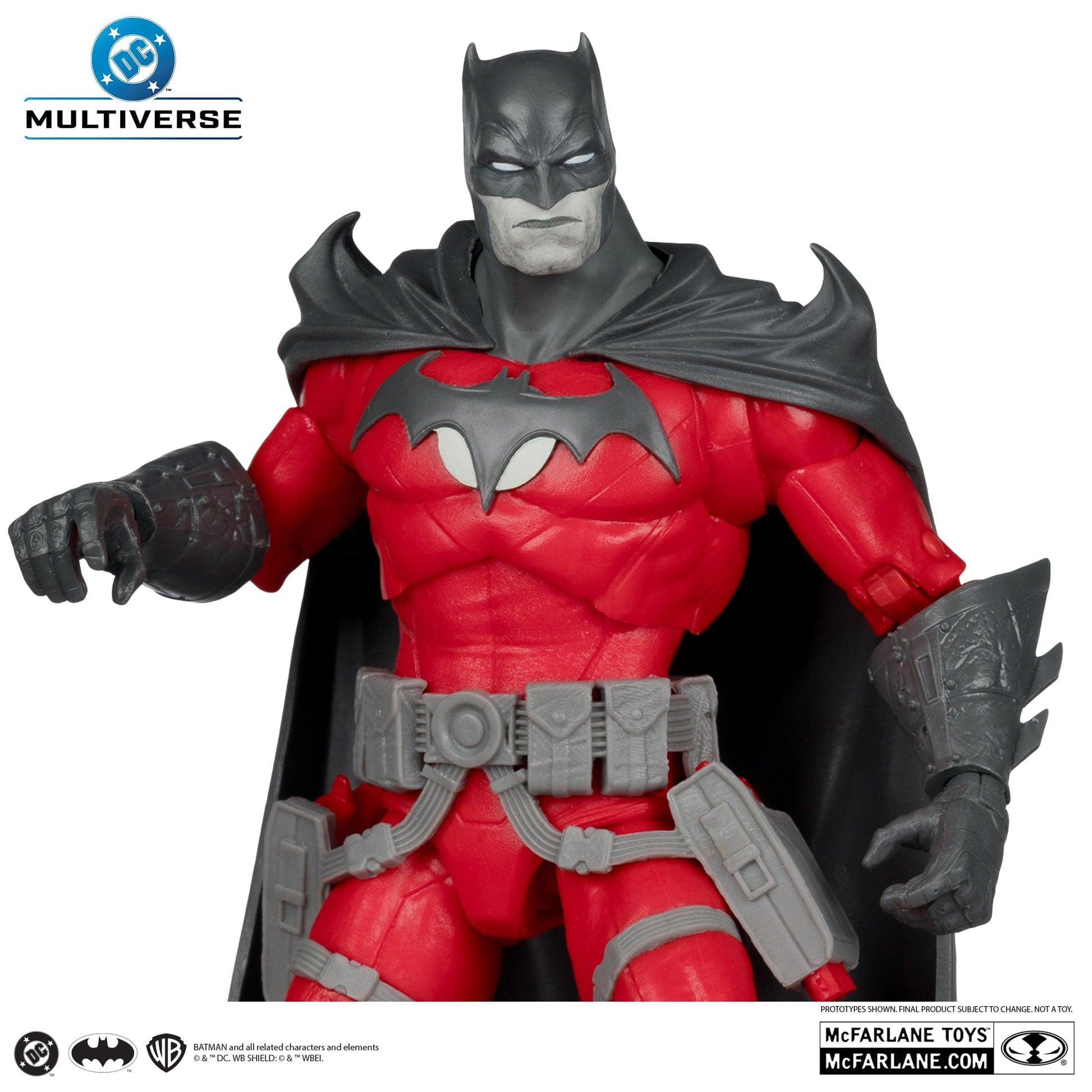 McFarlane Toys DC Multiverse Batman flashpoint Black & White Accent Edition