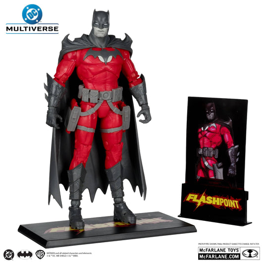 McFarlane Toys DC Multiverse Batman flashpoint Black & White Accent Edition