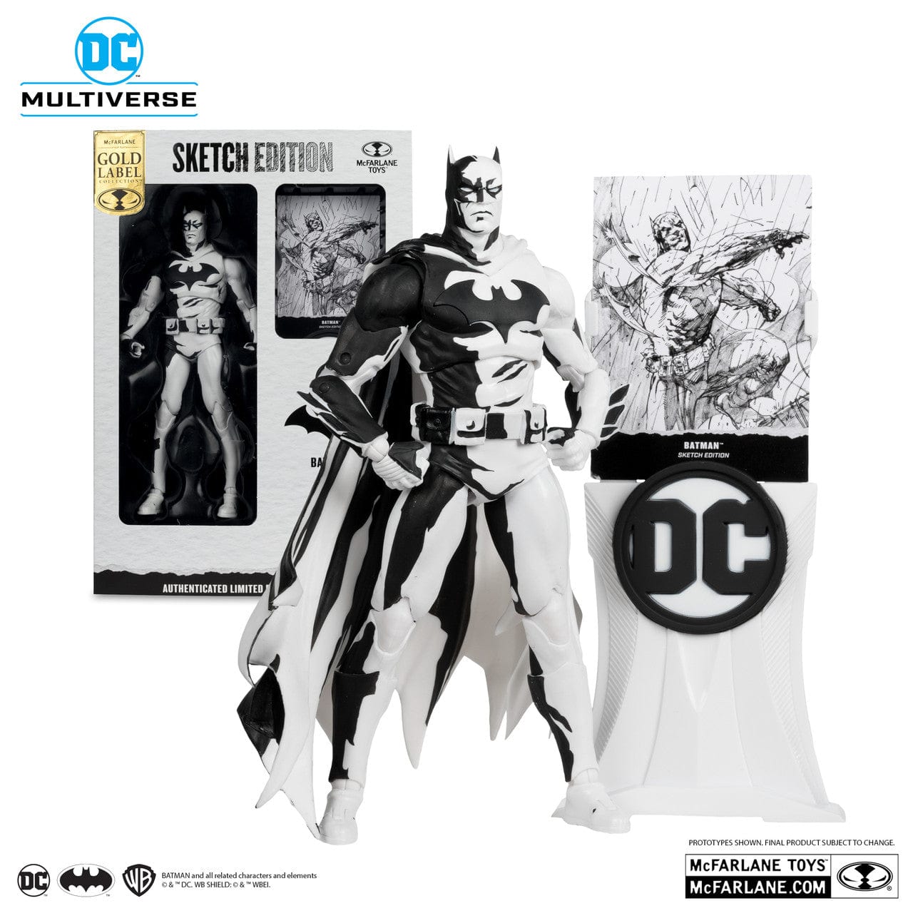 McFarlane Toys DC Multiverse Batman Hush Sketch edition