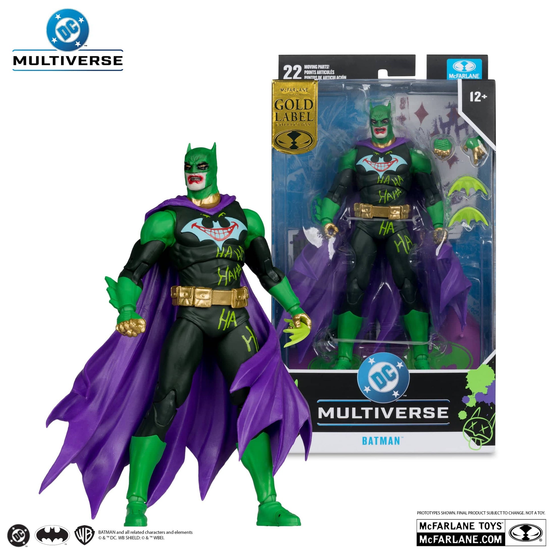 McFarlane Toys DC Multiverse Batman Joker War Jokerized
