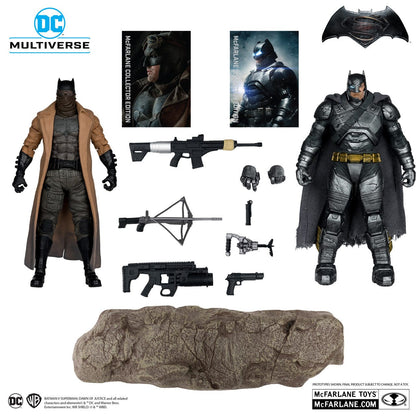 McFarlane Toys DC Multiverse Batman Knightmare & Armor Suit Batman VS Superman Dawn Of Justice