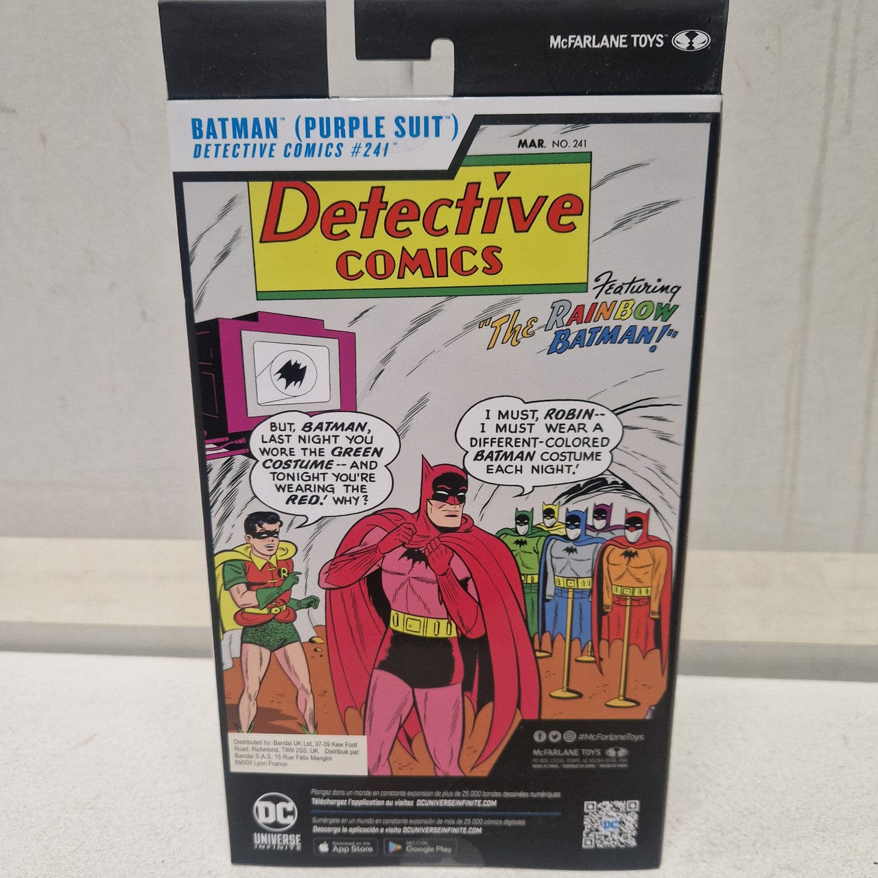 McFarlane Toys DC Multiverse Batman Purple Platinum Detective Comics #241