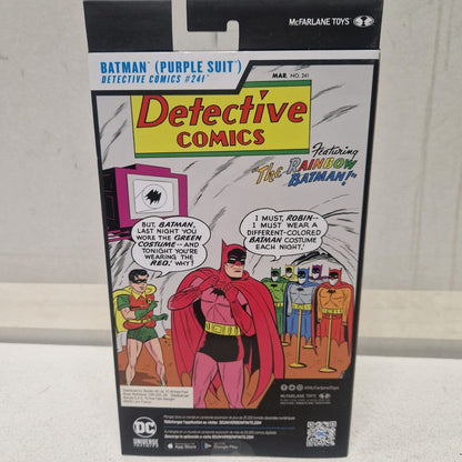 McFarlane Toys DC Multiverse Batman Purple Platinum Detective Comics #241