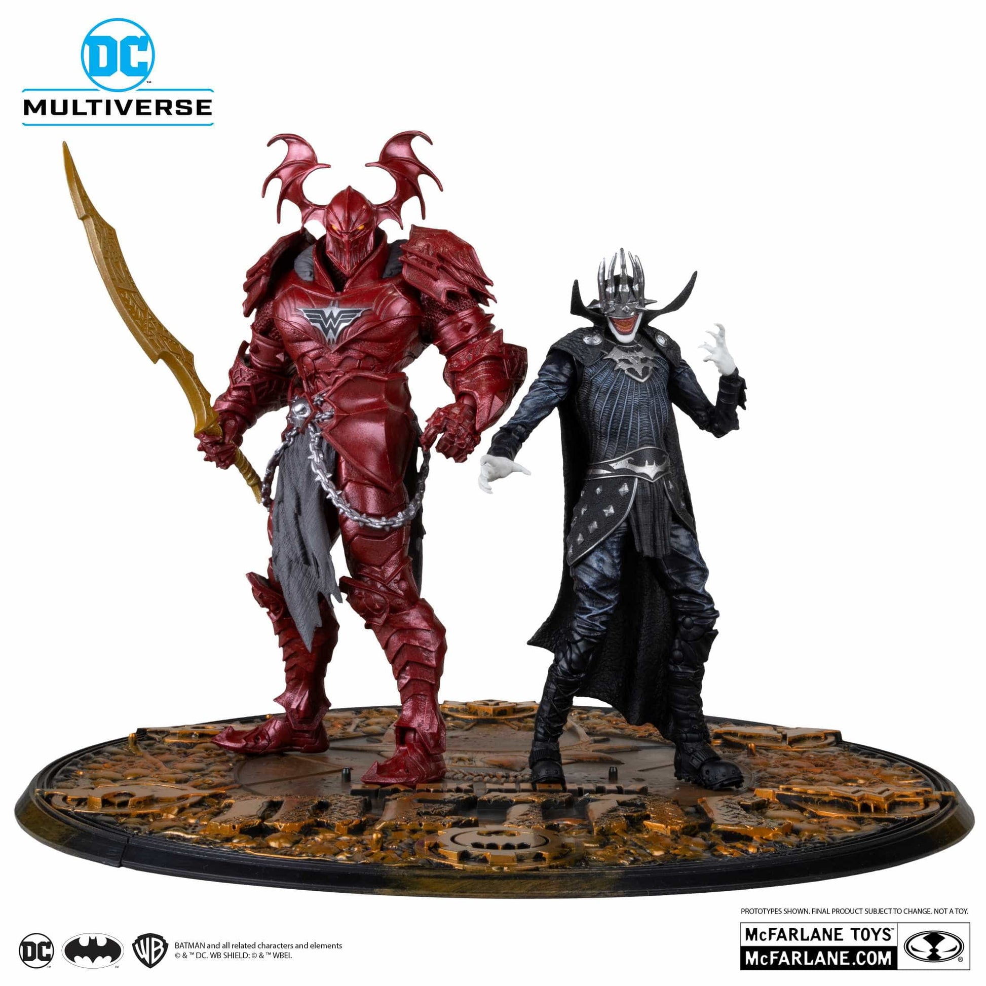 McFarlane Toys DC Multiverse Batman Who laughs & The Merciless 2 Pack