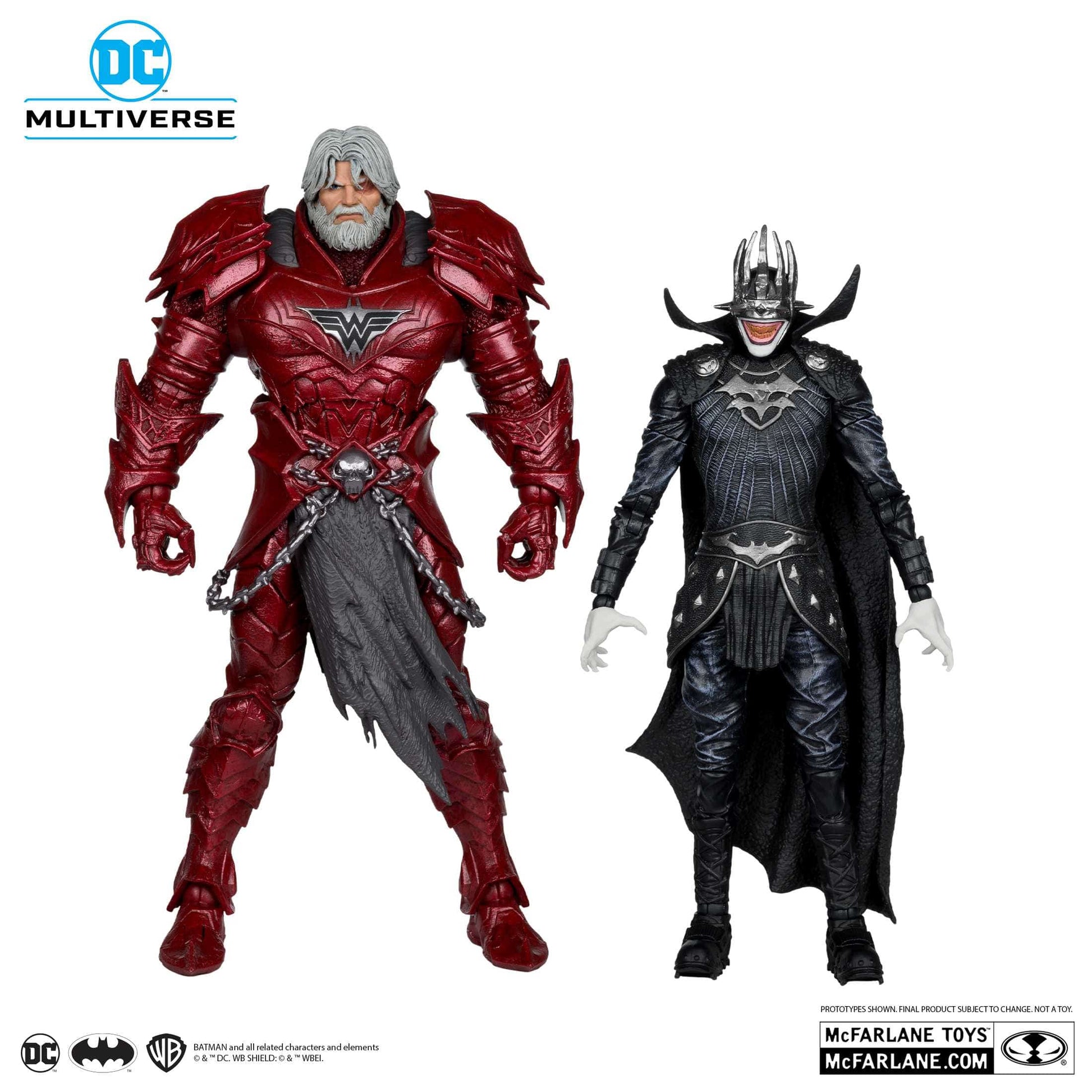 McFarlane Toys DC Multiverse Batman Who laughs & The Merciless 2 Pack