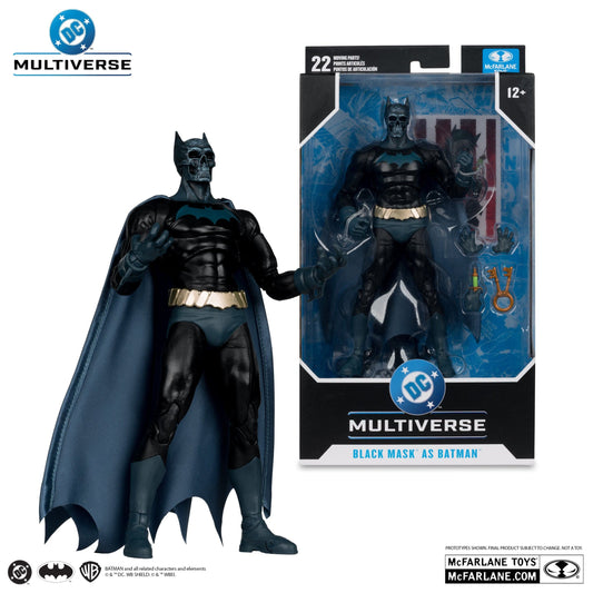 McFarlane Toys DC Multiverse Black Mask As Batman Beneath the Mask Action Figure