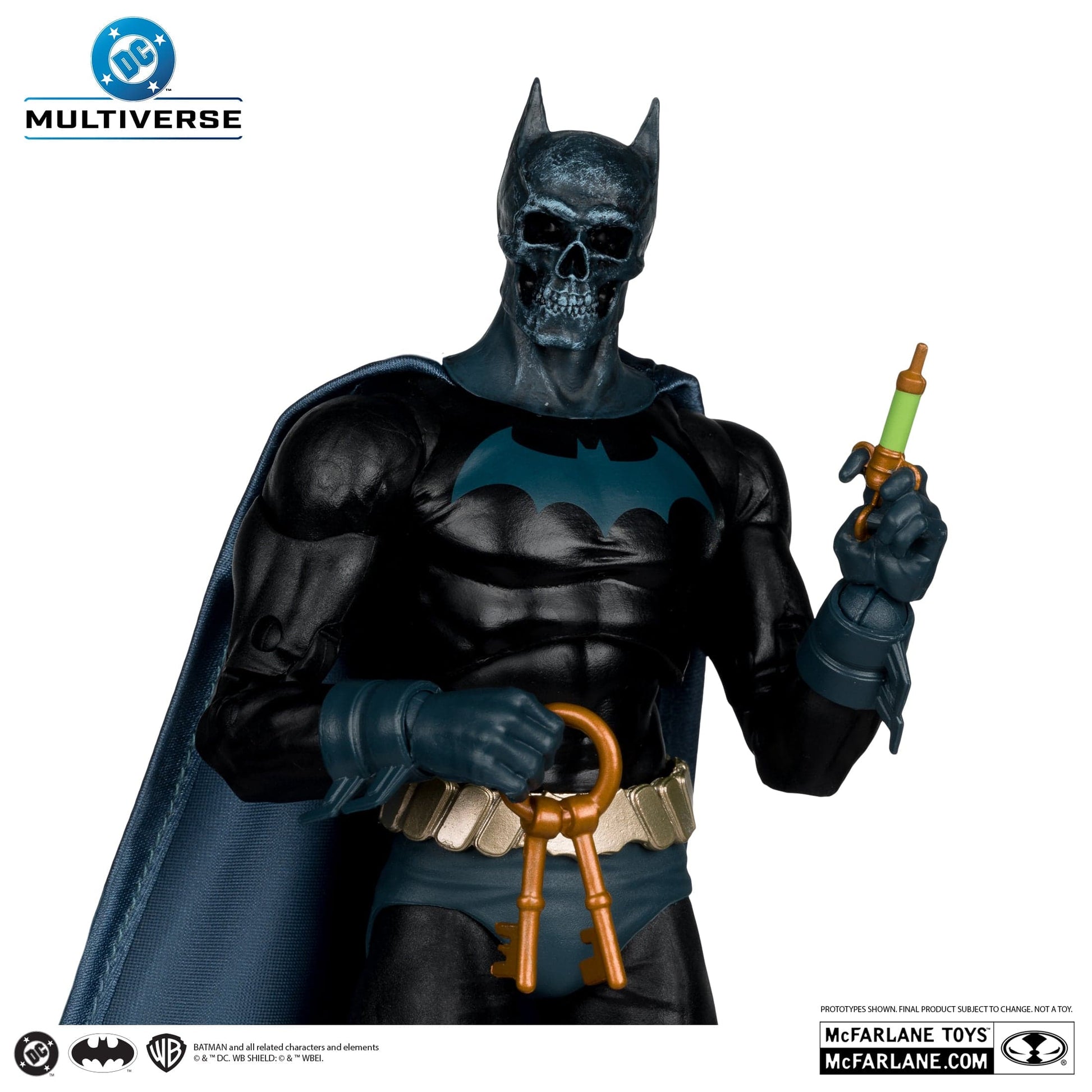 McFarlane Toys DC Multiverse Black Mask As Batman Beneath the Mask Action Figure
