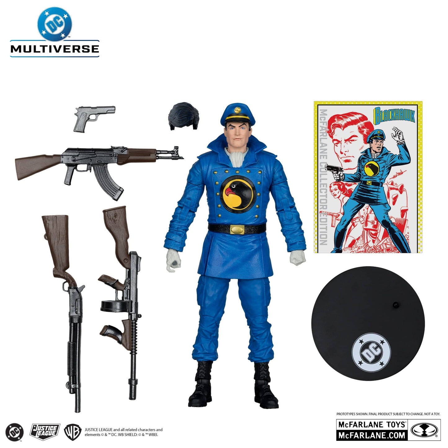 McFarlane Toys DC Multiverse Blackhawk DC Classic Action Figure