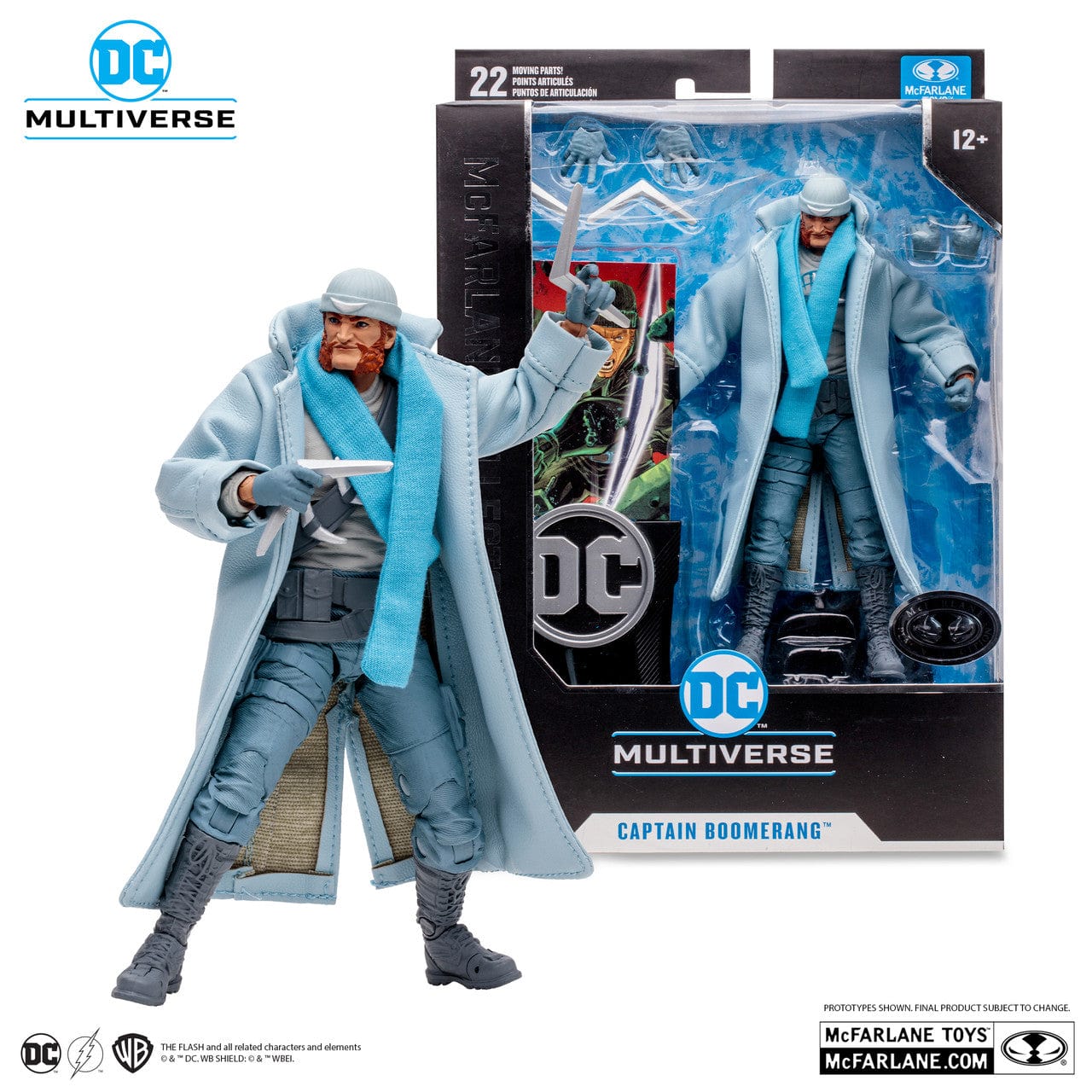 McFarlane Toys DC Multiverse Captain Boomerang The Flash PLATINUM EDITION
