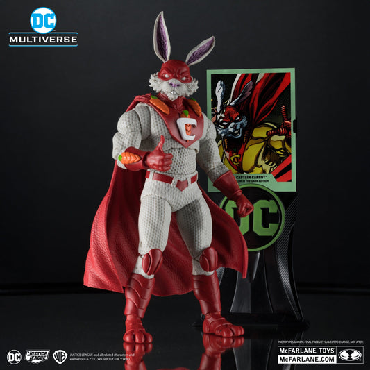 McFarlane Toys DC Multiverse Captain Carrot Justice League Incarnate Glow In The Dark