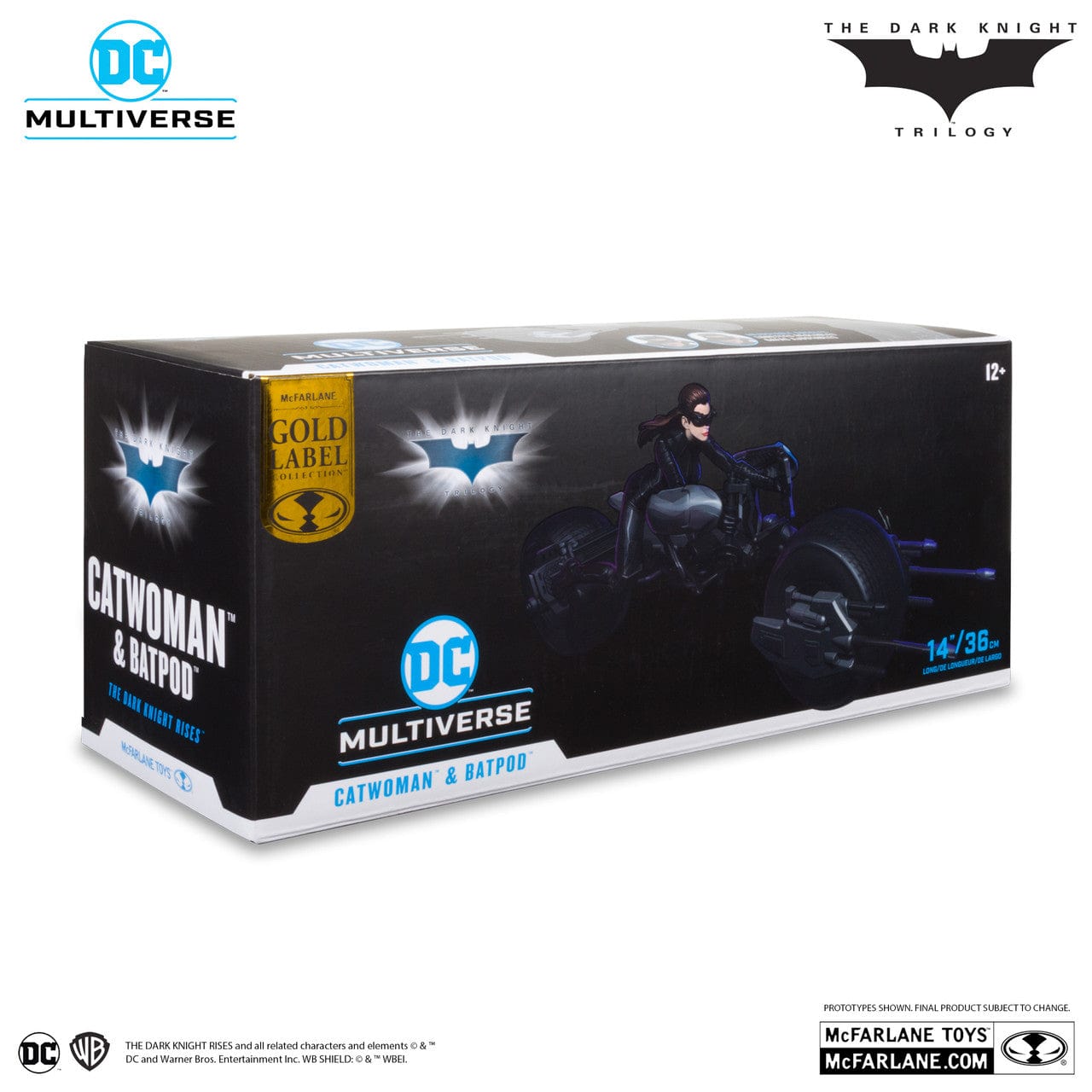McFarlane Toys DC Multiverse Catwoman & Batpod The Dark Knight Rises