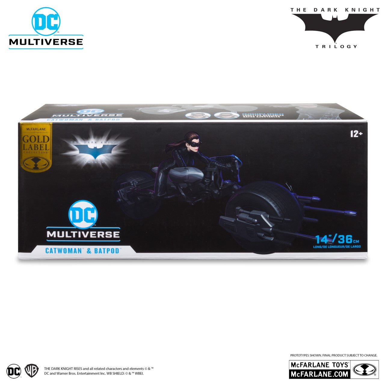 McFarlane Toys DC Multiverse Catwoman & Batpod The Dark Knight Rises