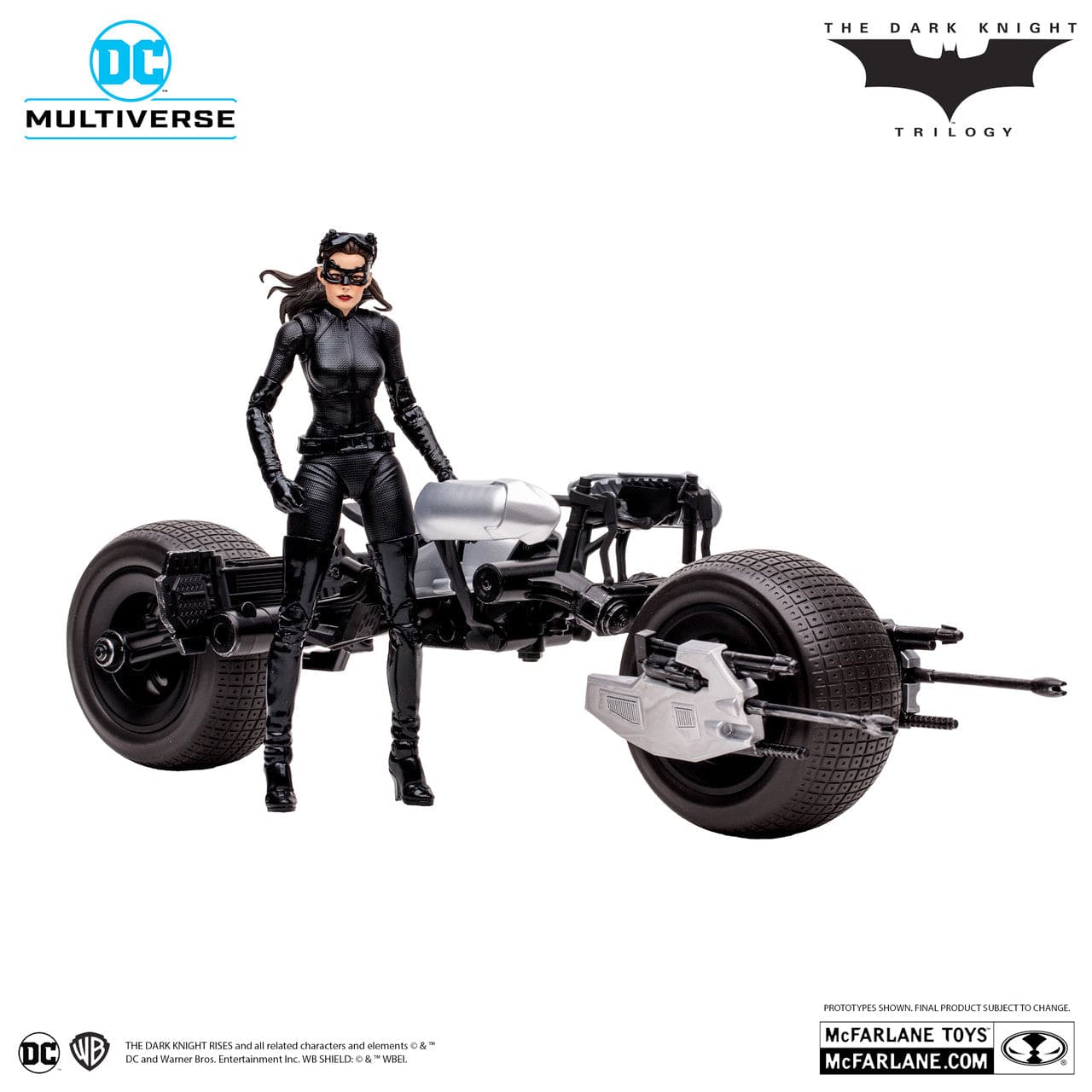 McFarlane Toys DC Multiverse Catwoman & Batpod The Dark Knight Rises