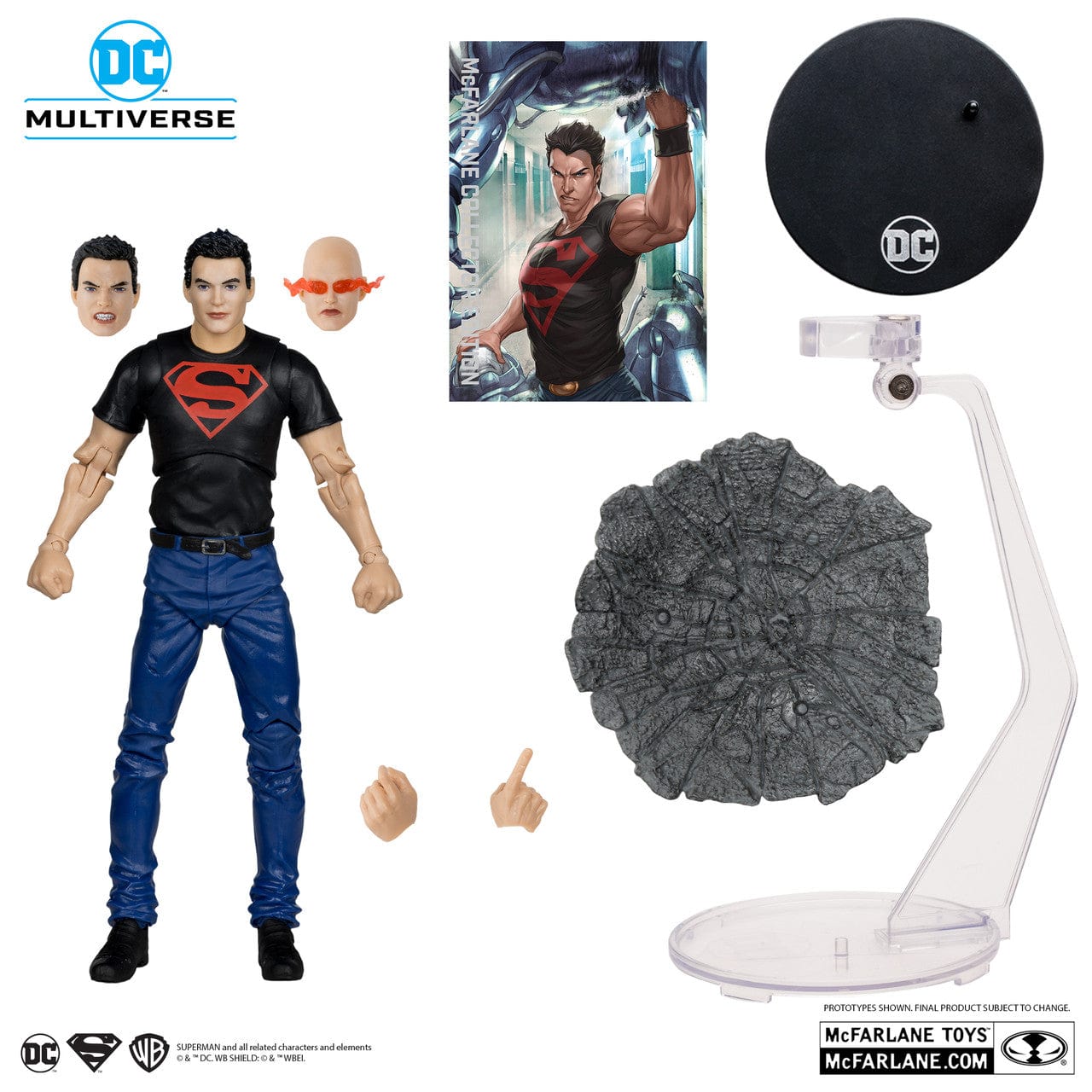 McFarlane Toys DC Multiverse Conner Kent Teen Titans Collector's Edition