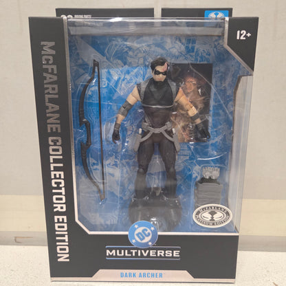 McFarlane Toys DC Multiverse Dark Archer Green Arrow Platinum Version Action Figure