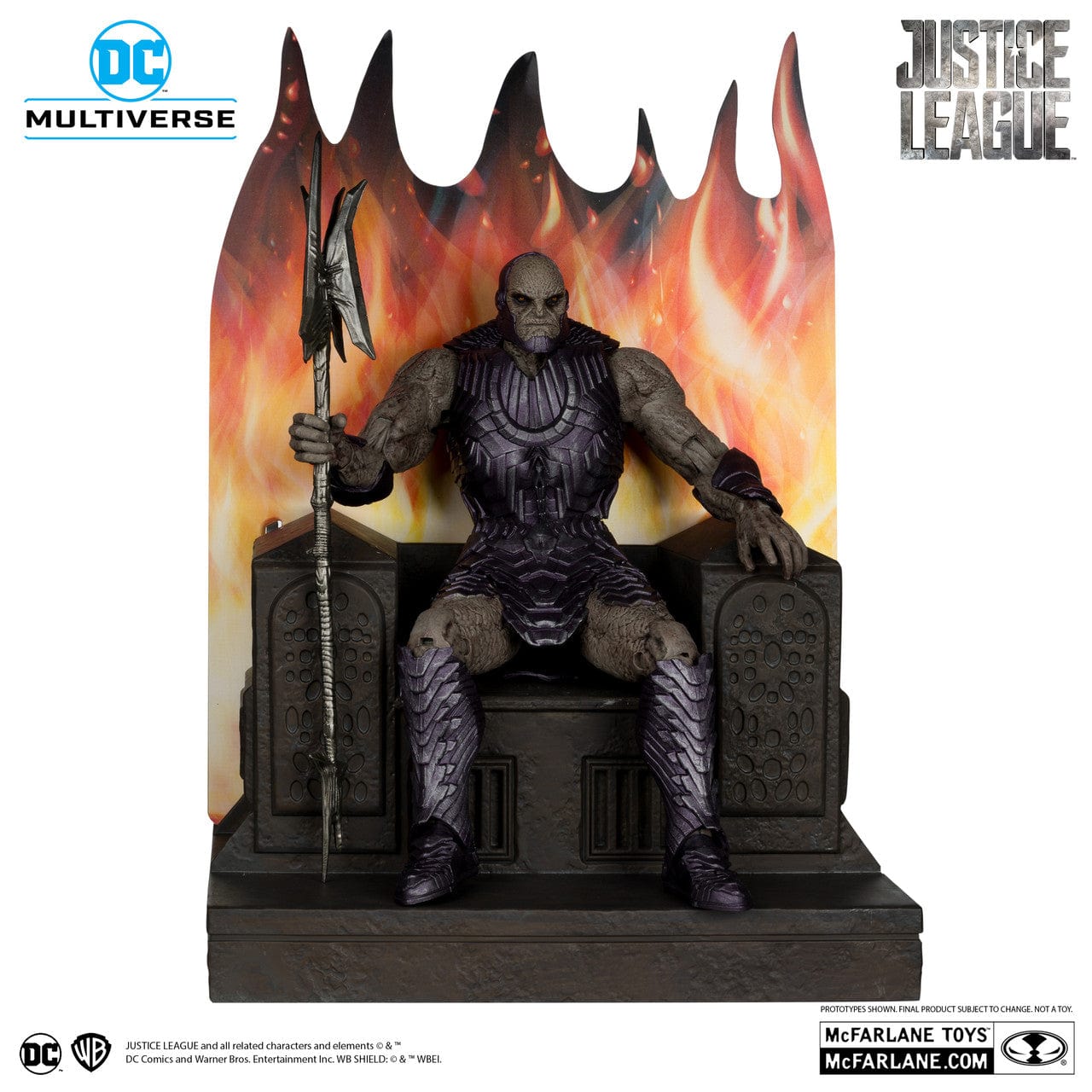 McFarlane Toys DC Multiverse Darkseid With Throne Justice League