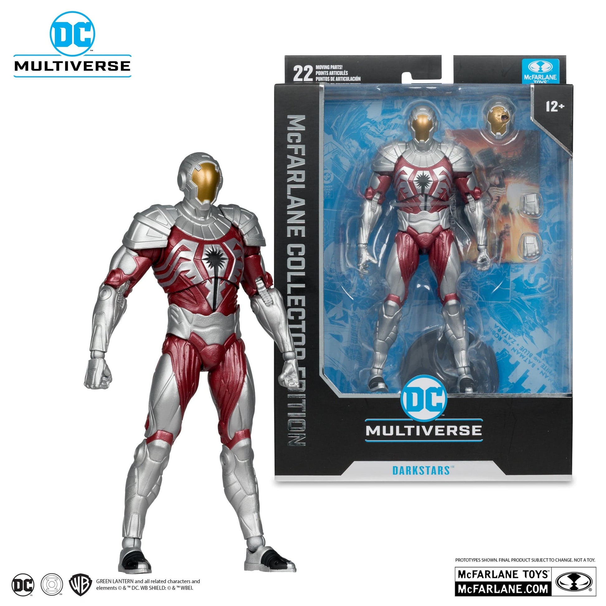 McFarlane Toys DC Multiverse Darkstars Darkstars rising Action figure