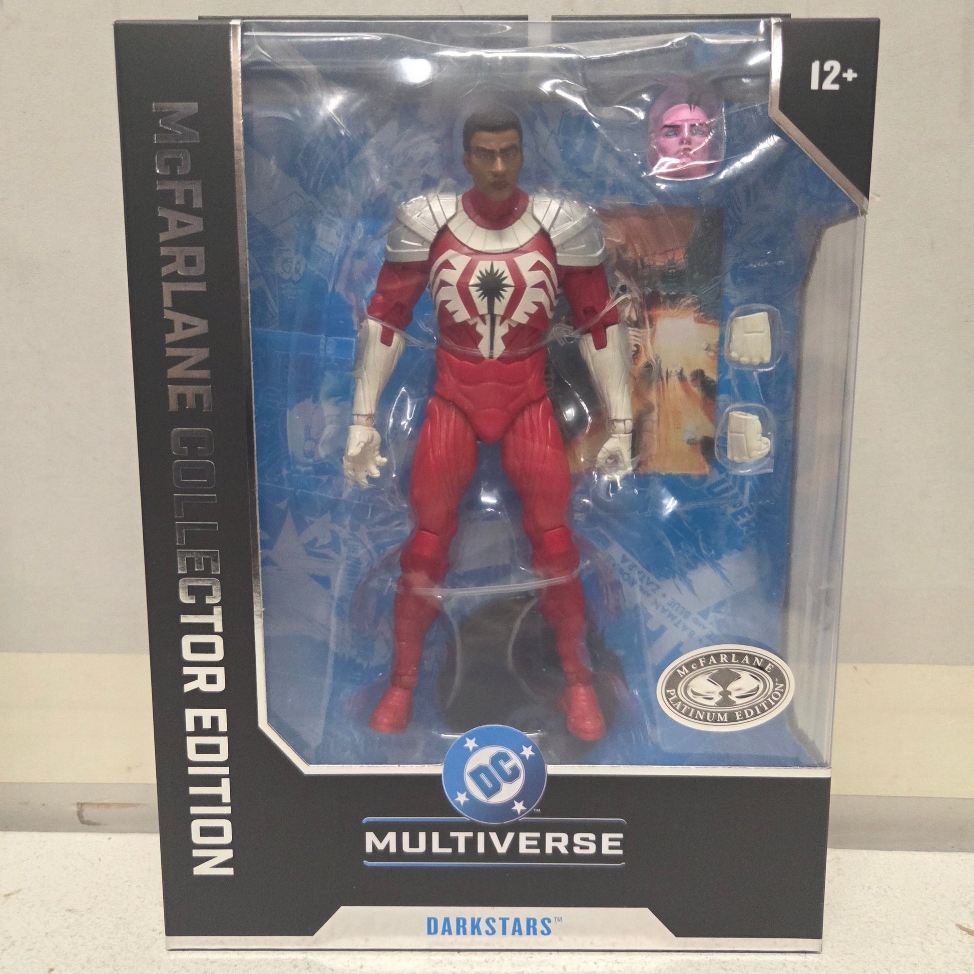 McFarlane Toys DC Multiverse Darkstars Darkstars rising Platinum Version Action figure