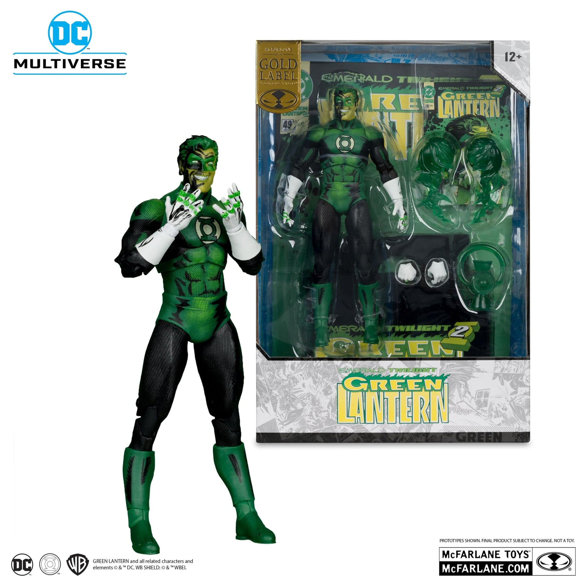 McFarlane Toys DC Multiverse Green Lantern Emerald Twilight Cover Recreations Action figure
