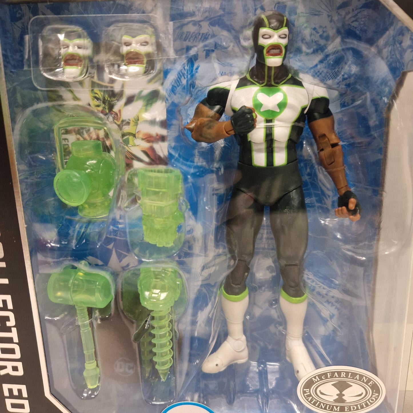 McFarlane Toys DC Multiverse Green Lantern Simon Baz Green Lanterns Platinum Version