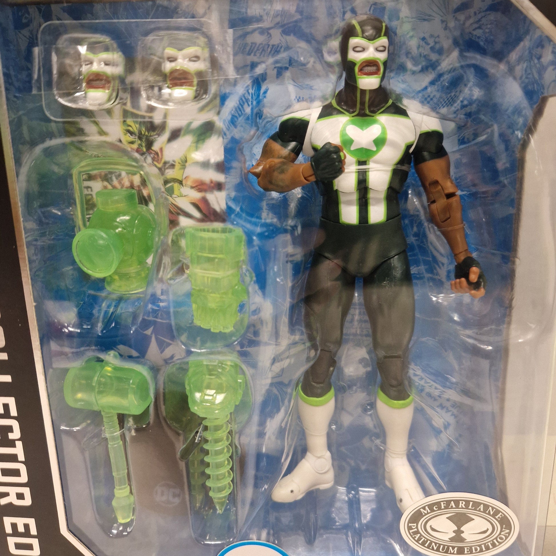 McFarlane Toys DC Multiverse Green Lantern Simon Baz Green Lanterns Platinum Version