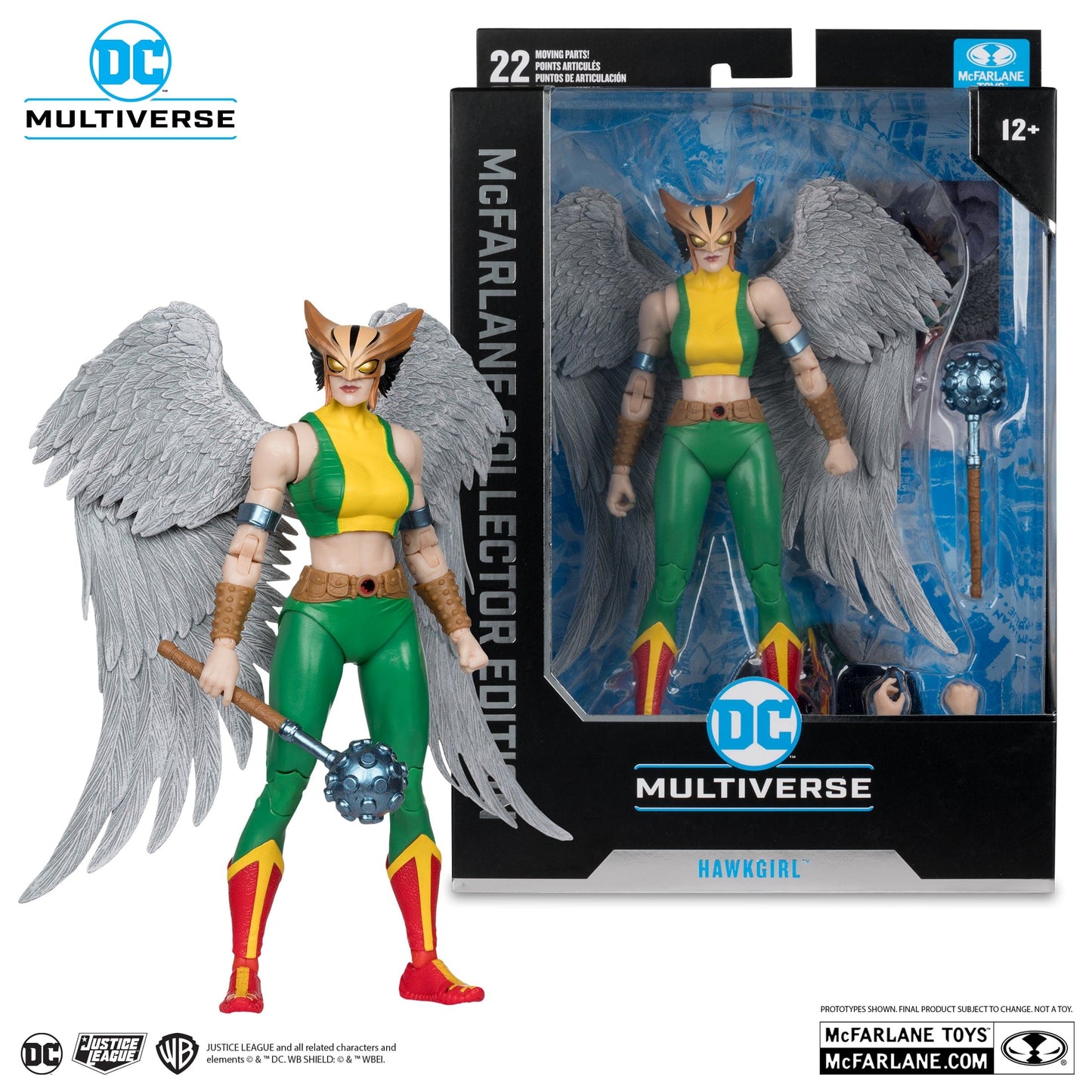 McFarlane Toys DC Multiverse Hawkgirl Justice League Of America
