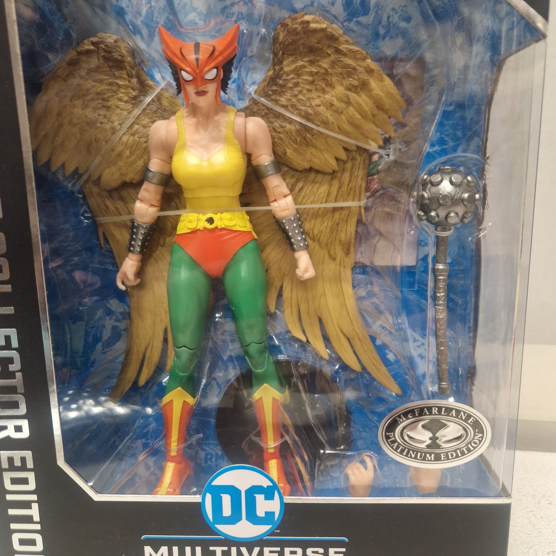 McFarlane Toys DC Multiverse Hawkgirl Platinum Justice League Of America