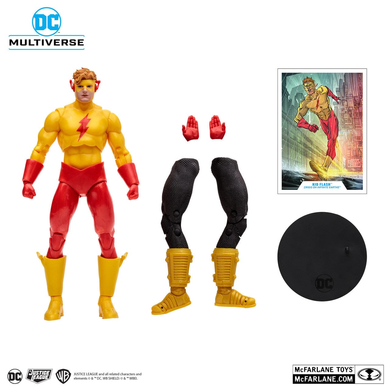McFarlane Toys DC Multiverse Kid Flash Crisis On Infinite Earths